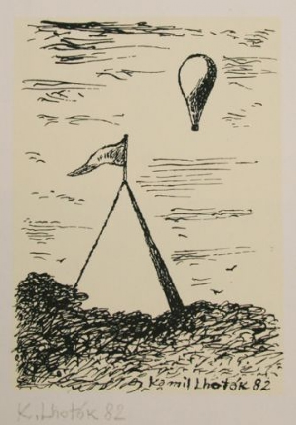 Stan a balón nad krajinou